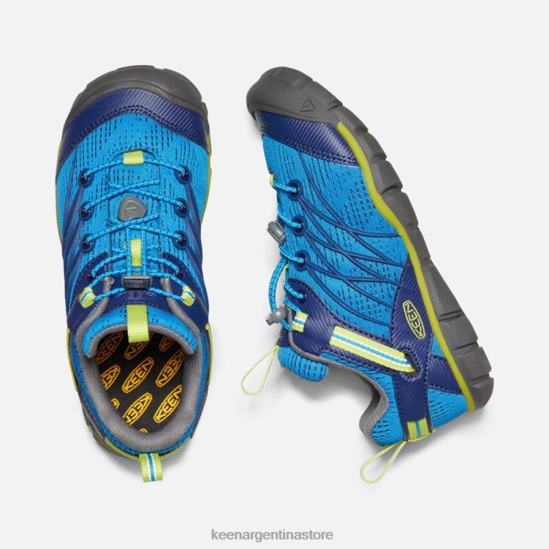 LZZND590 brillantes profundidades azul-azules Keen gran 'chandler cnx