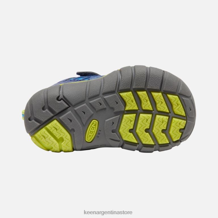 LZZND593 brillantes profundidades azul-azules Keen chandler cnx para niños pequeños