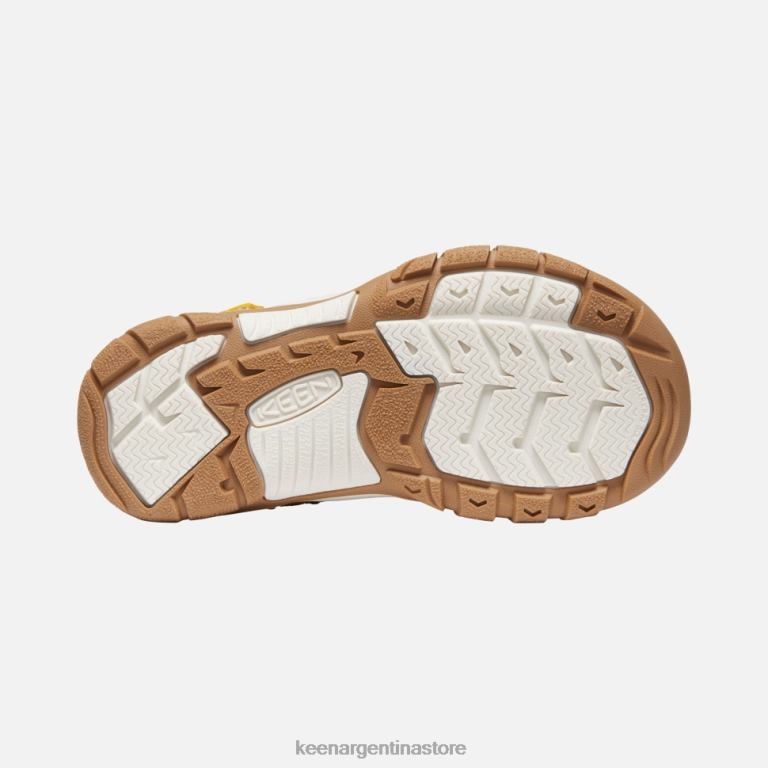 LZZND409 piel de naranja amarilla Keen grande ' newport x al aire libre afro