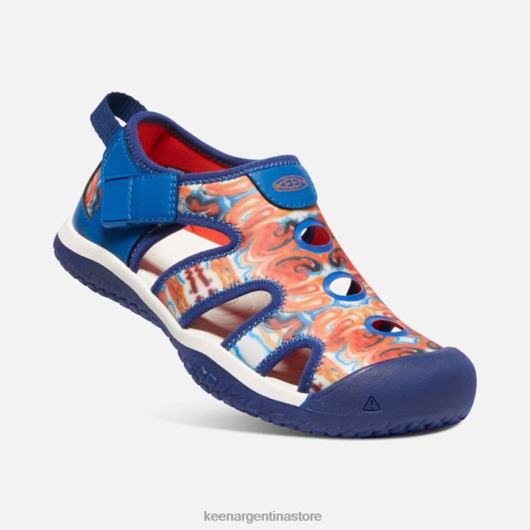 LZZND410 piel de naranja azul Keen big ' stingray x afro al aire libre