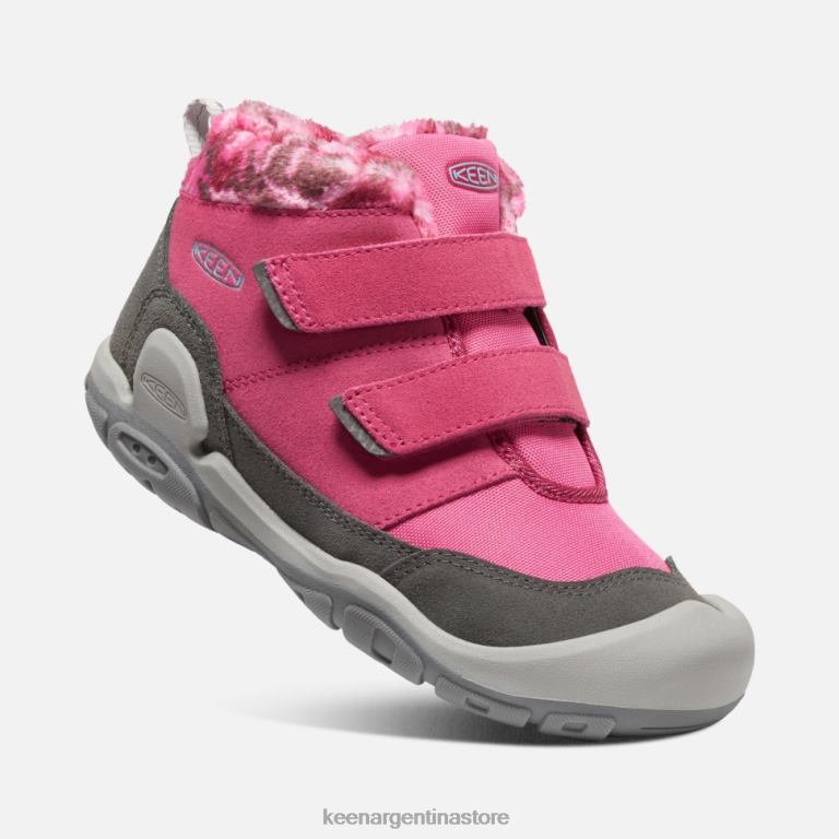 LZZND545 paloma de la fruta-negro Keen chukka con doble tira y nudo grande