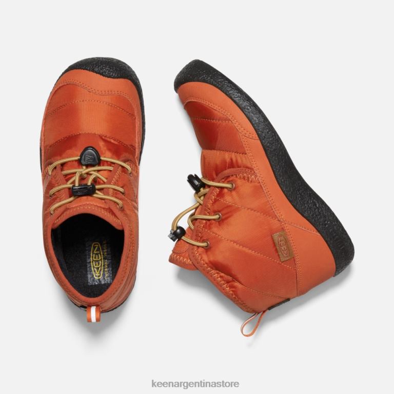 LZZND561 alfareros arcilla-negro Keen chukka impermeable big 'howser ii