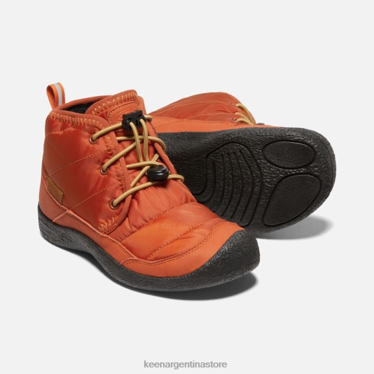 LZZND561 alfareros arcilla-negro Keen chukka impermeable big 'howser ii