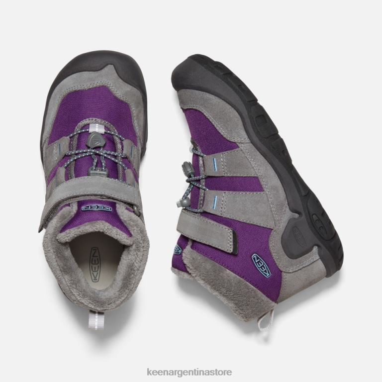 LZZND574 gris acero-carisma Keen chukka de nudo grande