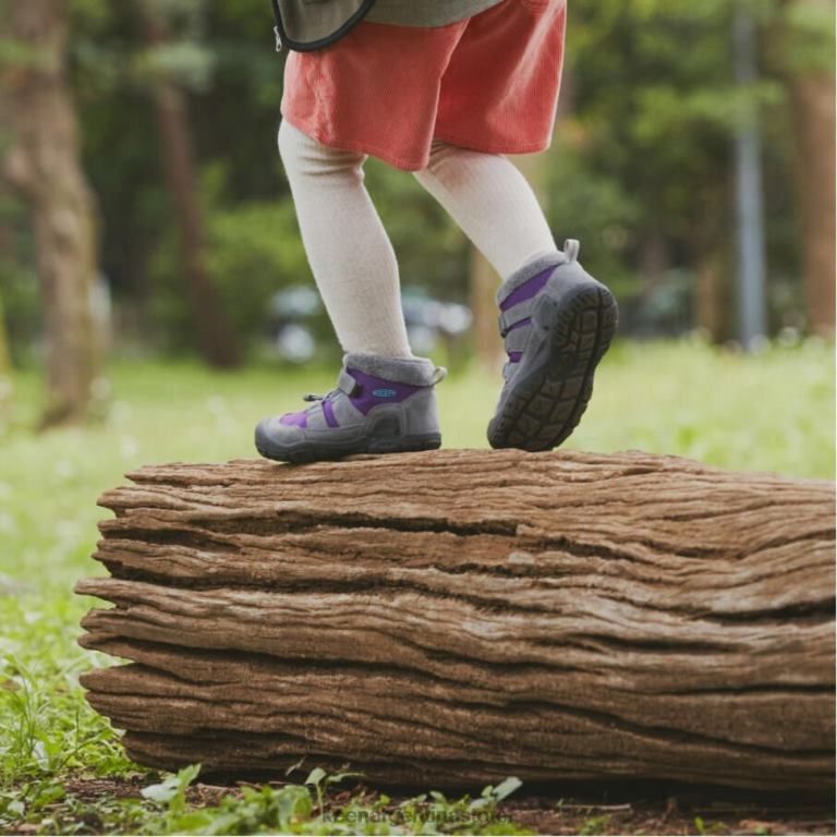 LZZND574 gris acero-carisma Keen chukka de nudo grande