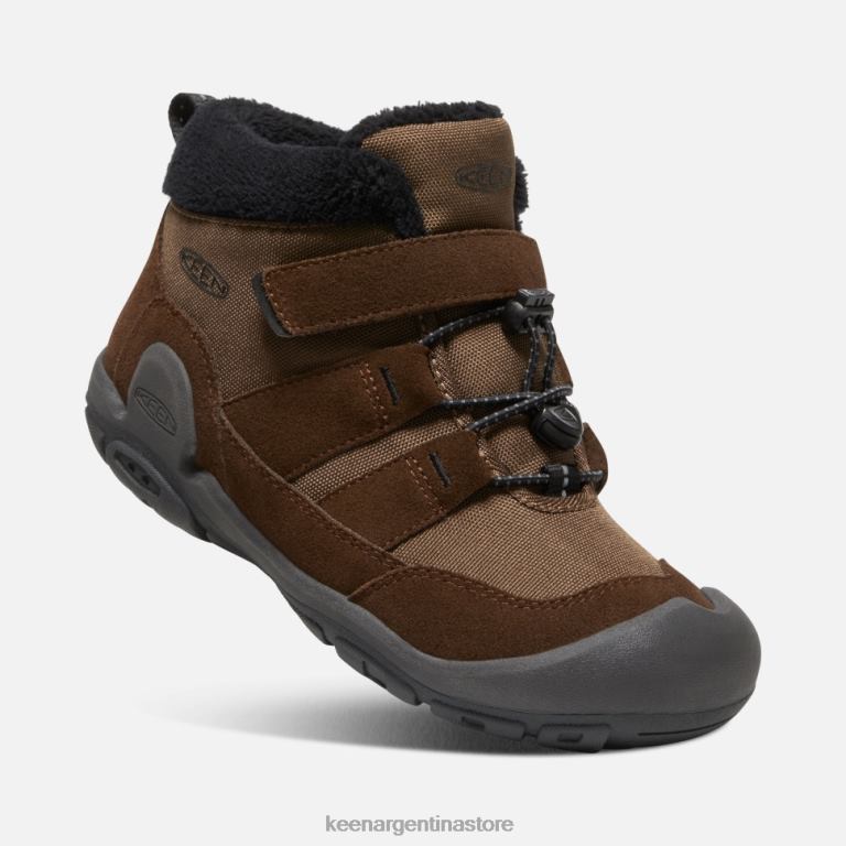 LZZND579 negro tierra oscuro Keen chukka de nudo grande