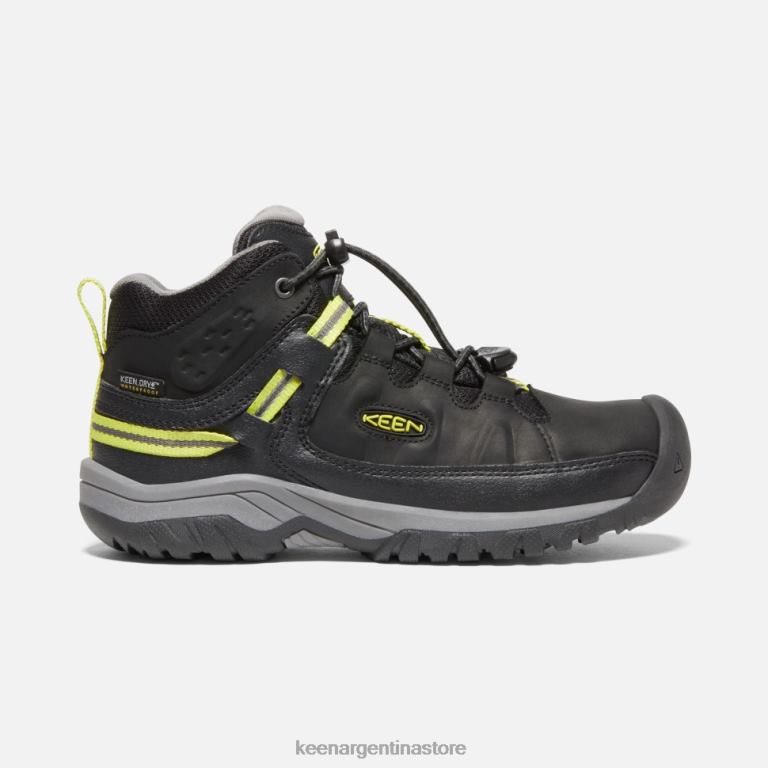 LZZND600 negro-gris acero Keen bota impermeable targhee grande