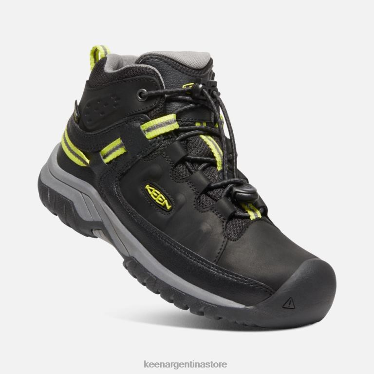 LZZND600 negro-gris acero Keen bota impermeable targhee grande