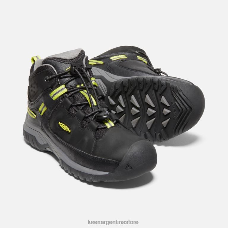 LZZND600 negro-gris acero Keen bota impermeable targhee grande
