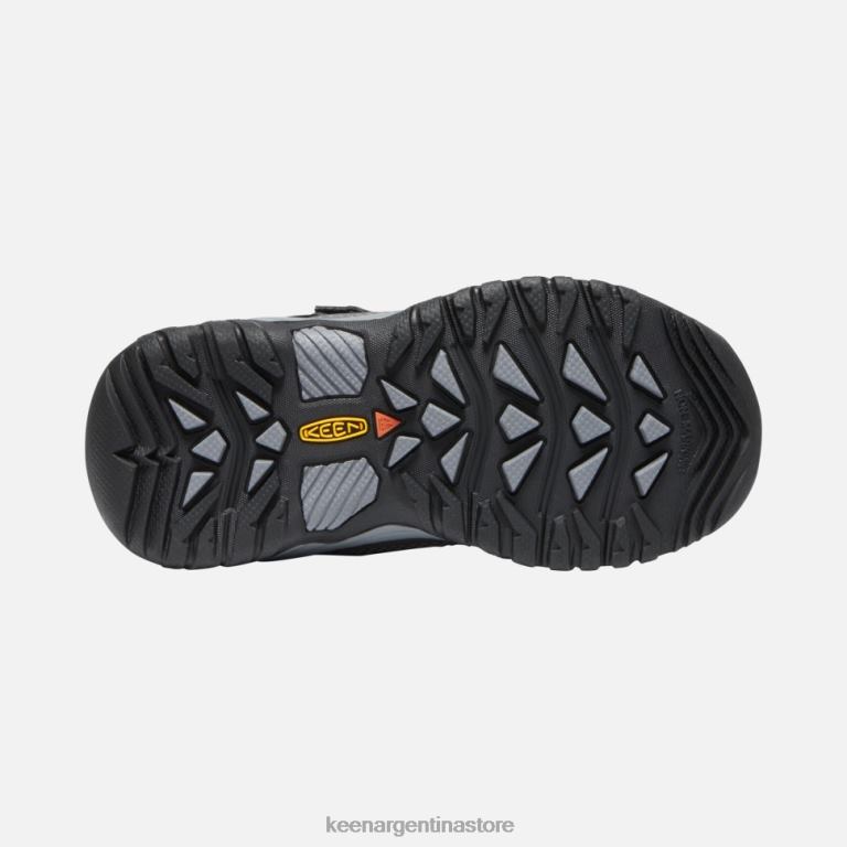 LZZND536 onagra gris acero Keen zapato deportivo con ventilación little 'targhee