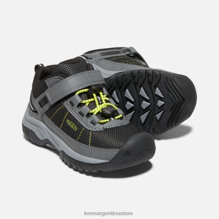 LZZND536 onagra gris acero Keen zapato deportivo con ventilación little 'targhee