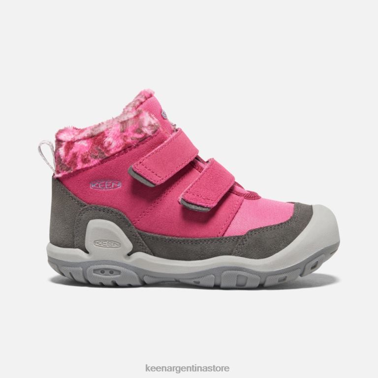 LZZND556 paloma de la fruta-negro Keen chukka con doble tira y nudo pequeño