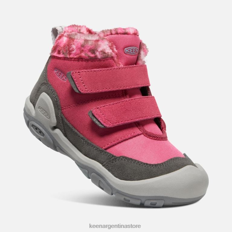 LZZND556 paloma de la fruta-negro Keen chukka con doble tira y nudo pequeño