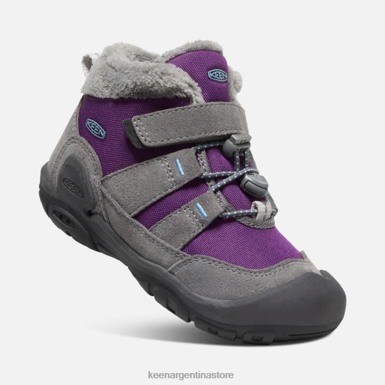 LZZND565 gris acero-carisma Keen chukka de nudo pequeño