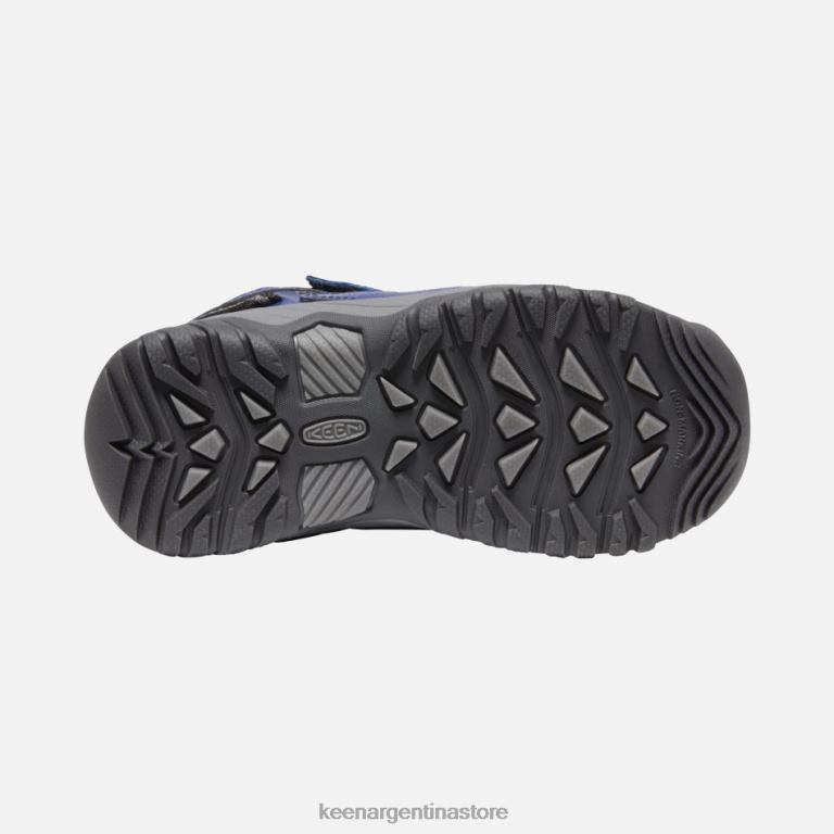 LZZND274 noche azul de las profundidades del bosque Keen zapatos de senderismo impermeables targhee para jóvenes