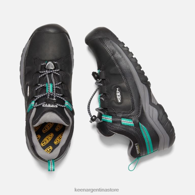 LZZND275 blanco-estrella negra Keen zapatos de senderismo impermeables targhee más antiguos