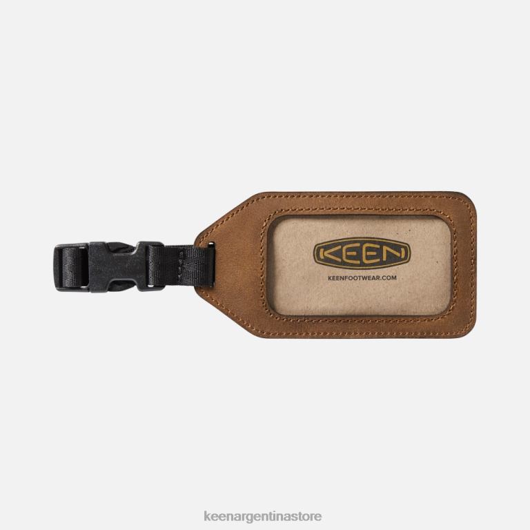 LZZND434 marrón Keen etiqueta del equipaje