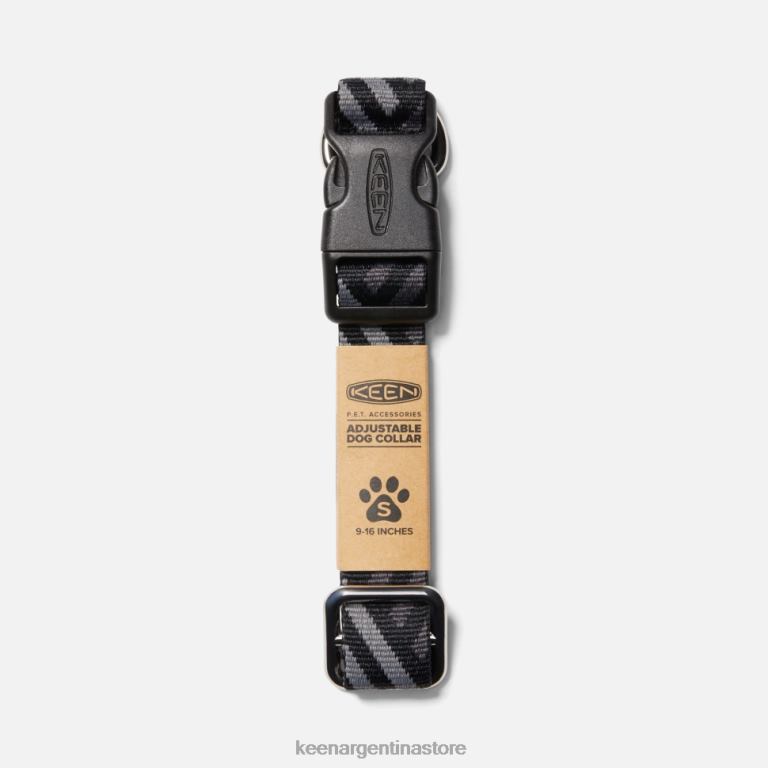 LZZND440 negro-gris acero Keen collar de perro
