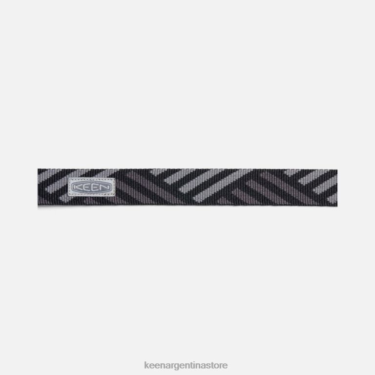 LZZND440 negro-gris acero Keen collar de perro
