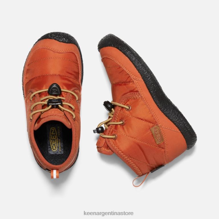 LZZND310 alfareros arcilla-negro Keen chukka impermeable young howser ii