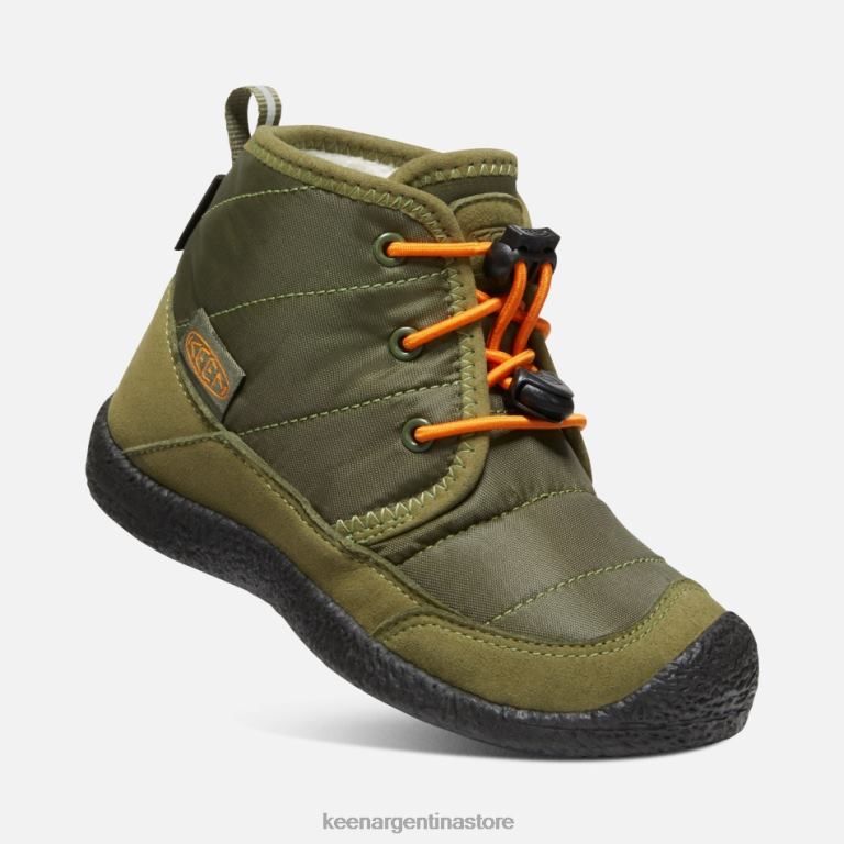 LZZND312 capulet naranja oliva rojizo Keen chukka impermeable young howser ii