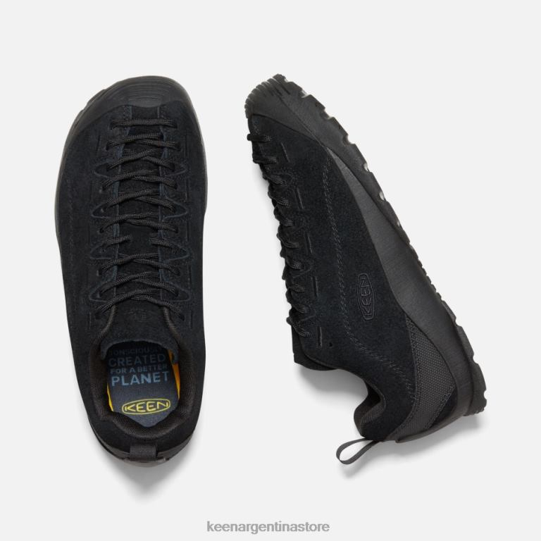 LZZND11 peludo negro-negro Keen zapatillas de ante jaspe