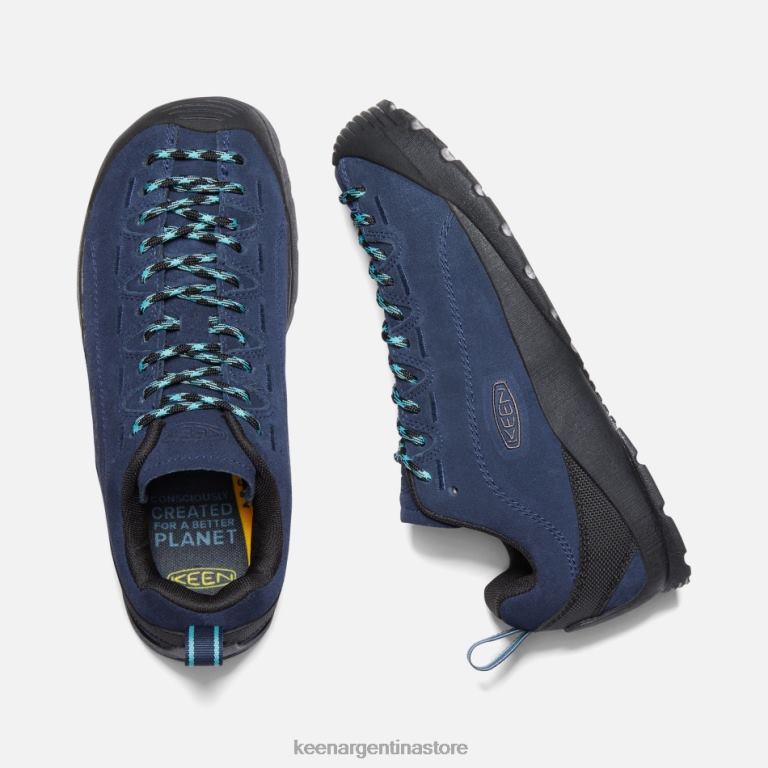 LZZND13 negro iris-negro Keen zapatillas de ante jaspe