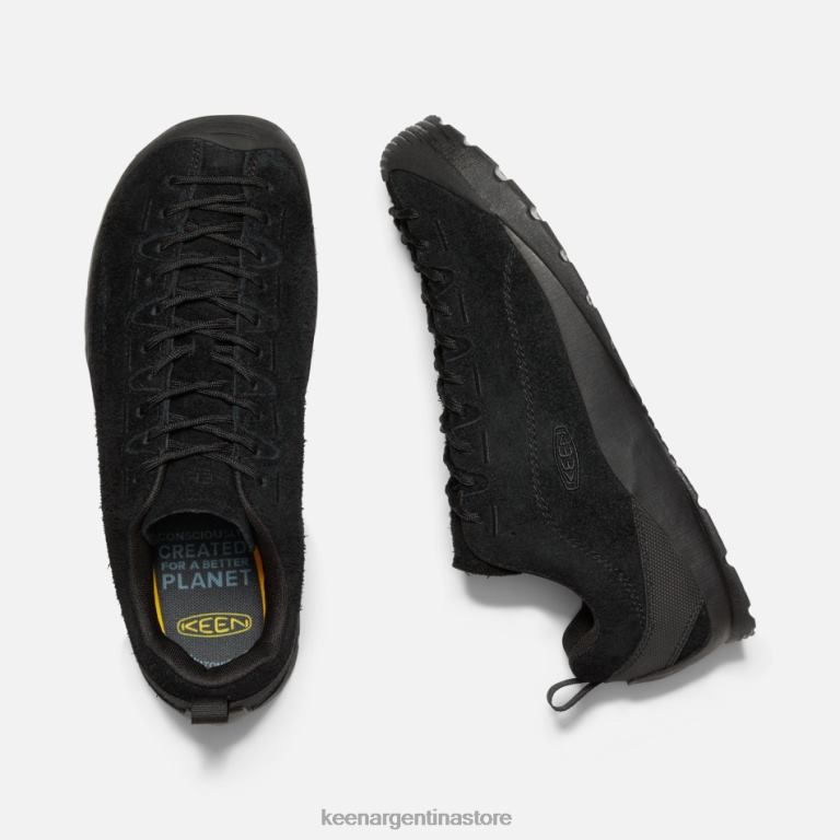 LZZND7 peludo negro-negro Keen nuevo jaspe