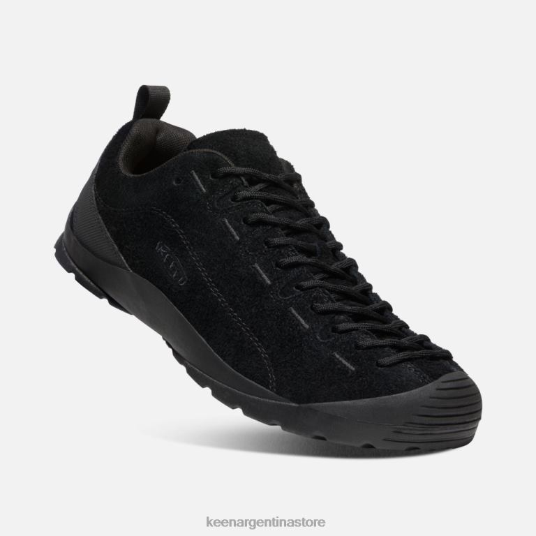 LZZND7 peludo negro-negro Keen nuevo jaspe