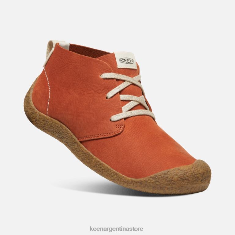 LZZND209 alfareros arcilla-abedul Keen chukka de cuero mosey