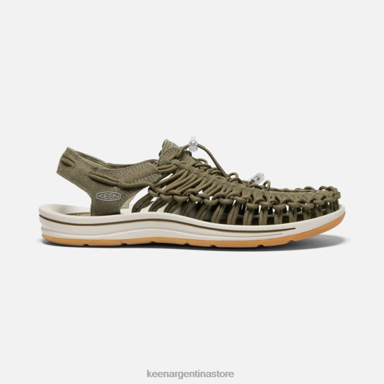 LZZND239 lobo oliva militar Keen lienzo uneek