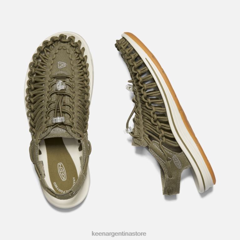 LZZND239 lobo oliva militar Keen lienzo uneek