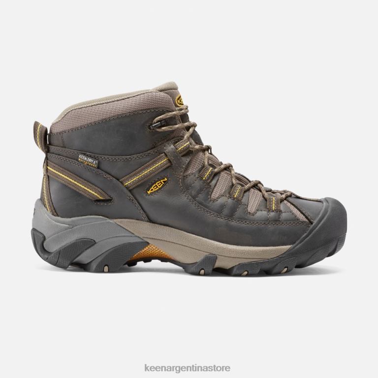 LZZND250 negro amarillo oliva Keen botas de montaña impermeables targhee ii
