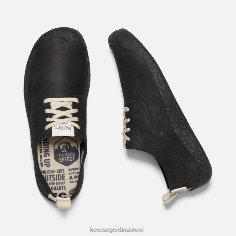 LZZND210 negro Keen derby de cuero mosey